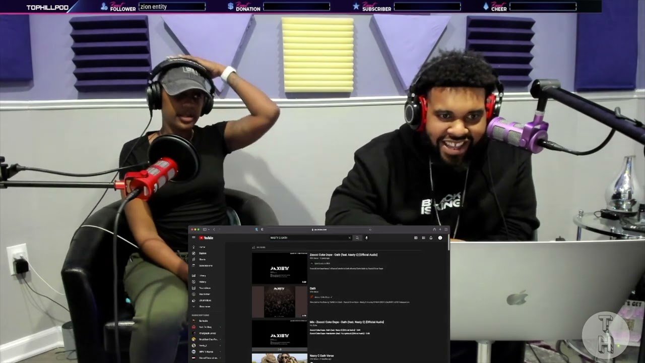 REACTING TO ZOOCCI COKE DOPE - OATH (FEAT. NASTY C) [OFFICIAL TOP HIL REACTION VIDEO]