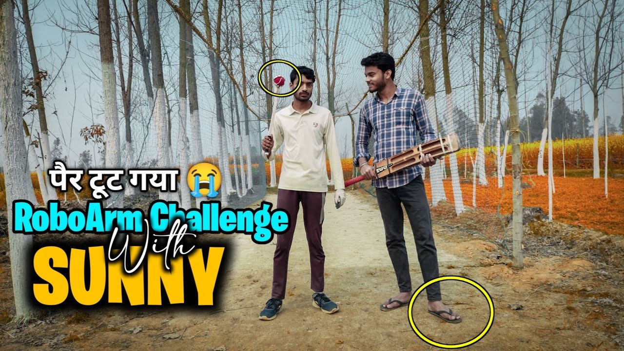 SideArm Ball Thrower Challenge With Sunny Gangwar 🥵 | Hard Tennis Ball Cricket Practice