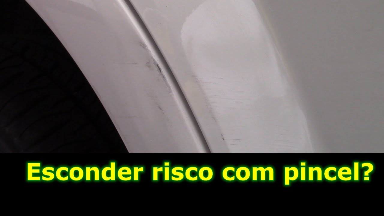 Micro Pintura Simples: Como retocar riscos com pincel?