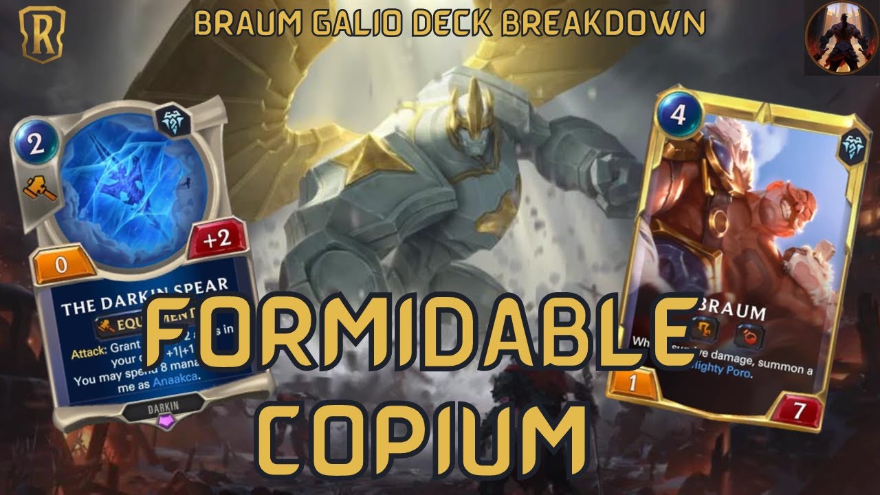 Is Braum Galio An Actual Viable Formidable Deck? Lets Find Out! | Legends of Runeterra