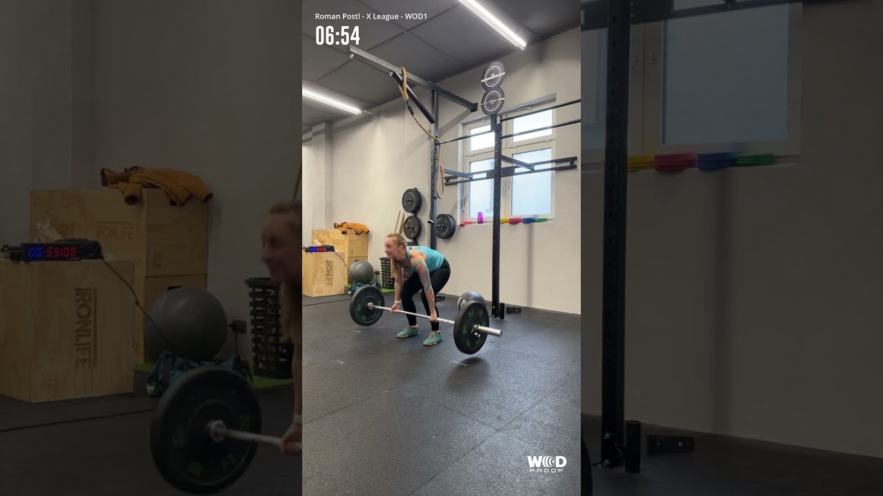 X League - WOD 1 2025 - Sport Women - Kamila Platenková