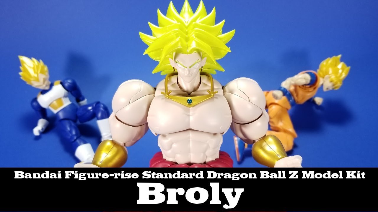 Dragon Ball Z Broly Figure-rise Standard Model Kit Bandai