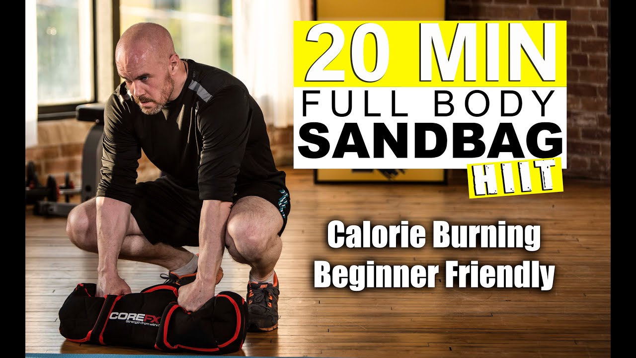 Sandbag Workout for beginners - Weightloss and Strength building