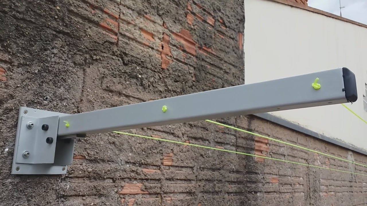 Varal simples mas indestrut&iacute;vel !!! Simple but indestructible clothesline