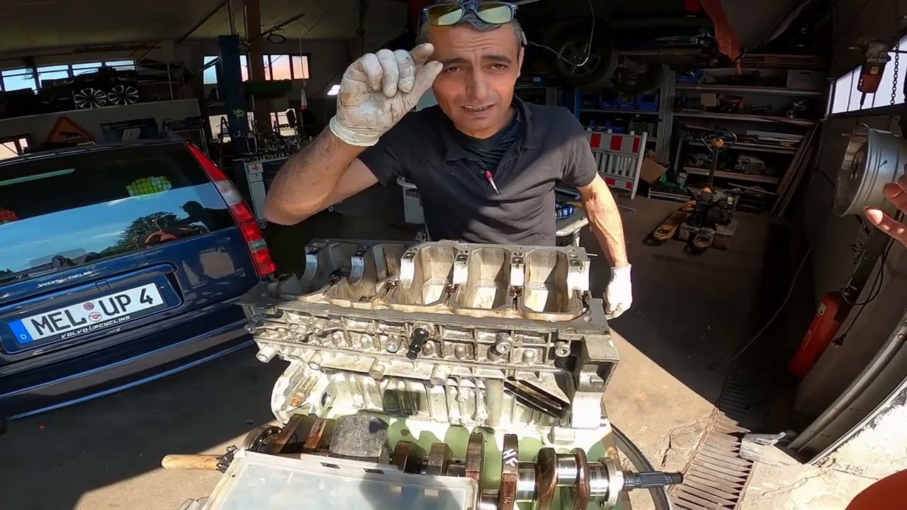 Öldruck ist Blutdruck im VOLVO 850 2,5 Liter  5 Zylinder Motor -Dauerläufer und mit LPG unschlagbar
