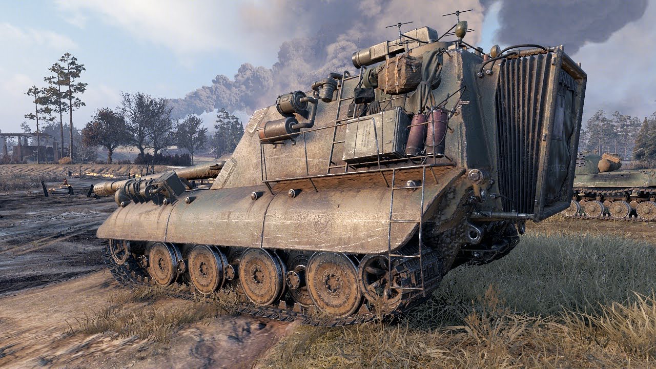 Jagdpanzer E 100 - Могучий Воин - World of Tanks