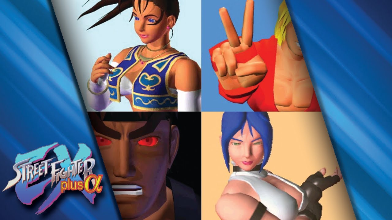 Street Fighter EX Plus Alpha All Ending Movies