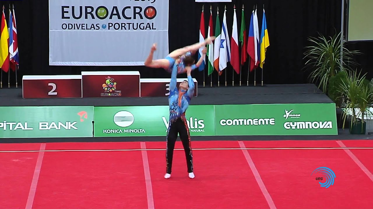 Svetlana GORSKAIA - Georgiy PATARAYA (Russia) -- Juniors Euroacro 2013