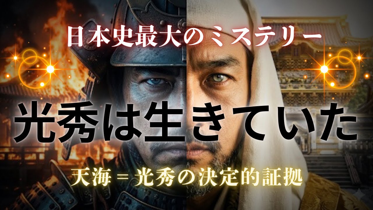 家康の墓に「明智の家紋」がある理由。光秀＝天海説が99%真実である物理的証拠【本能寺の変の真実】