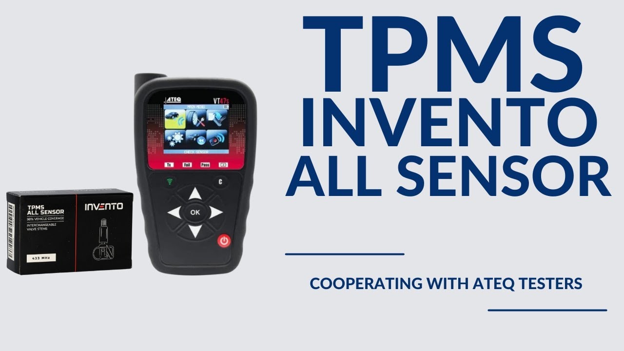 TPMS INVENTO ALL SENSOR sensors cooperating with ATEQ testers!