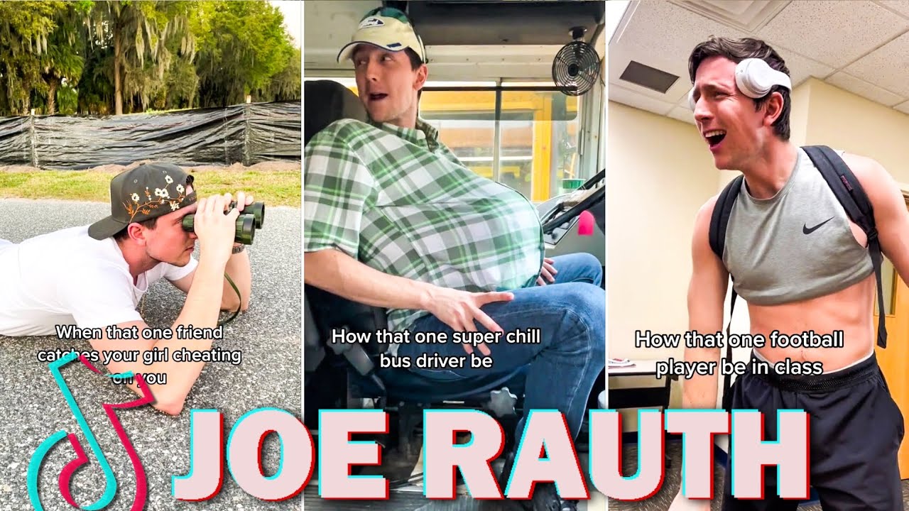 [ 1 HOUR ] FUNNY JOE RAUTH SKITS COMPILATION 2023 | Top POV Videos of @JoyRauth