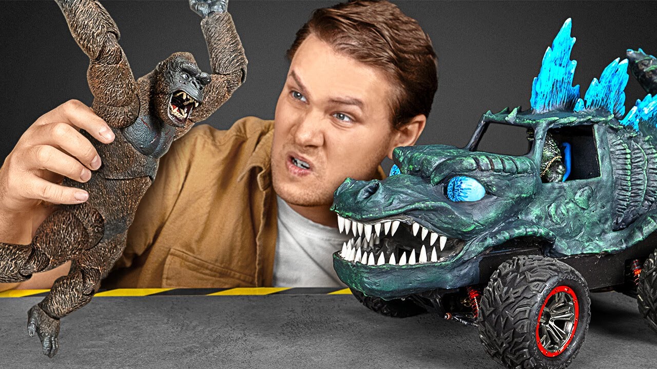Saya membuat Godzilla lebih kuat! Dia mengalahkan King Kong