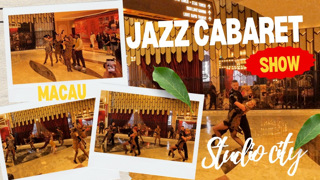 Foreign Dance 💃 at Studio City Macau | Stunning Cabaret Dance Performance | Live Entertainment
