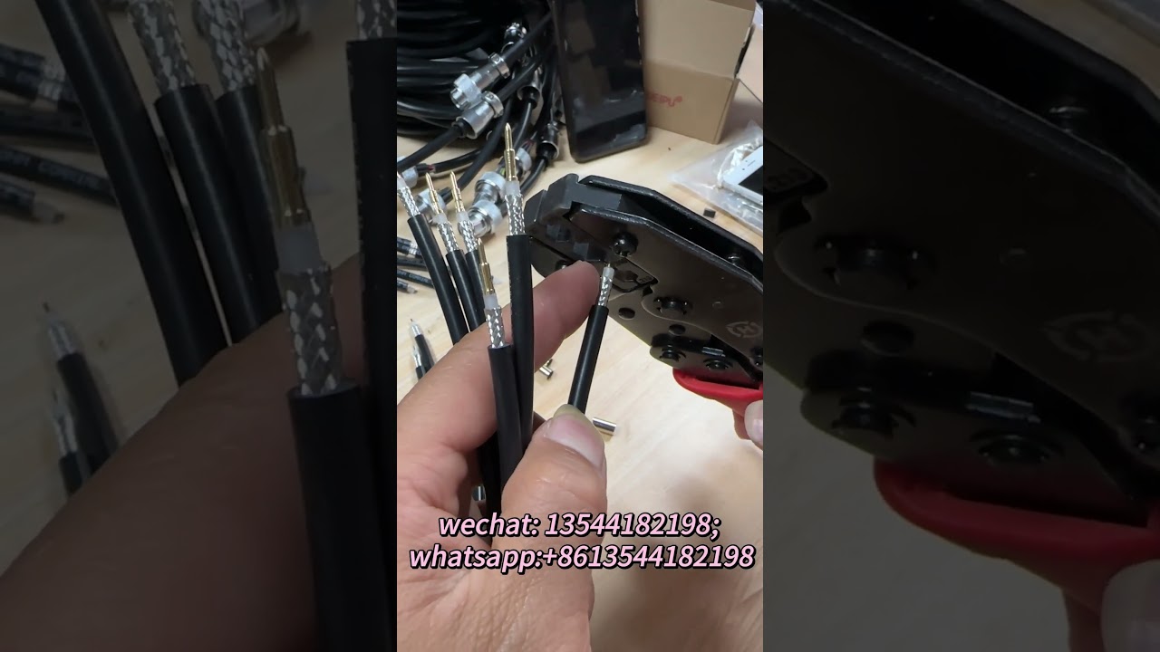 RG58 Cable BNC Male to SMA Male Plug Cable Connector Adapter