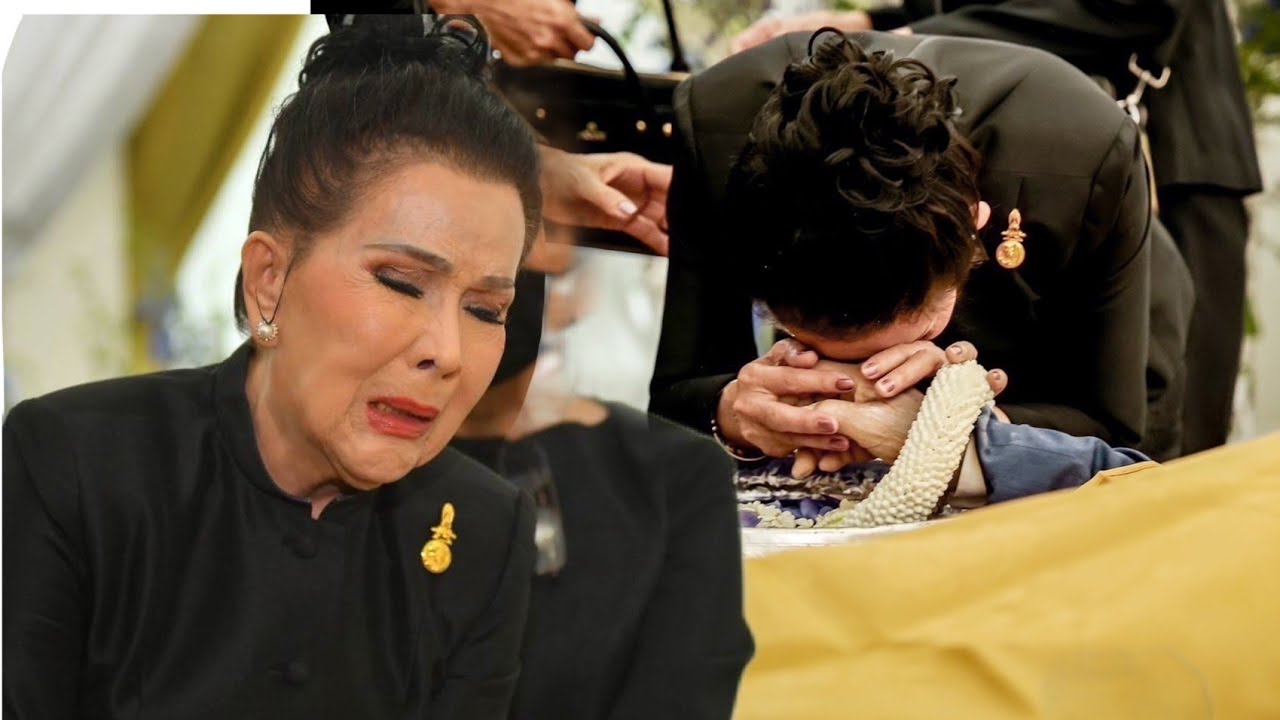 บีบหัวใจ! #เพชรา ก้มกราบลา #ชรินทร์  ระหว่างพิธีพระราชทานน้ำหลวงฯ #ติ่งบันเทิง