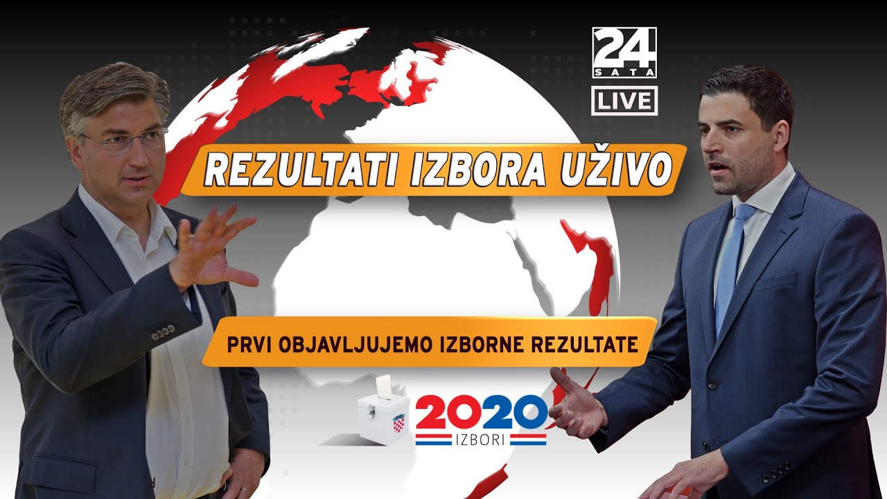 IZBORI 2020 - Rezultati izbora uživo - Pobjednički govor: Plenković blista od sreće!