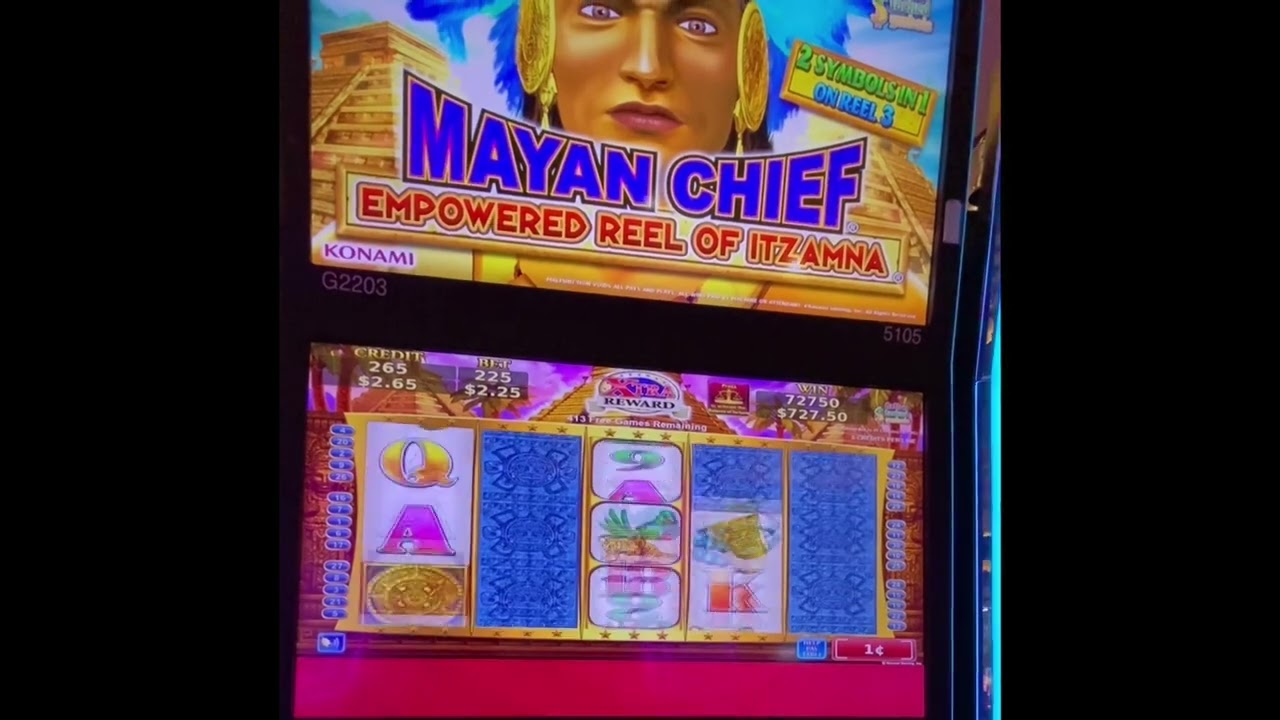 Highest Hand Pay Jackpot this year 2024 Mayan Chief