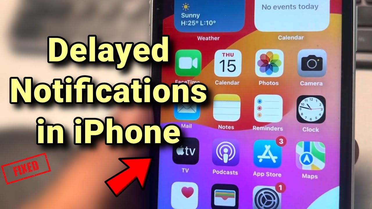 Как исправить задержку уведомлений на iPhone