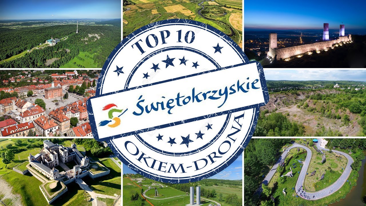 TOP 10  Świętokrzyskie - Okiem-Drona