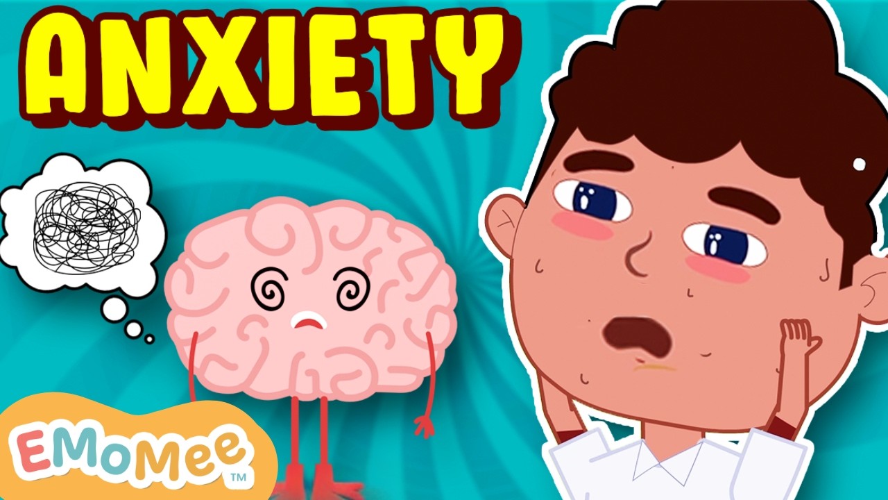 How To Stop Anxiety? | Nervous & Worry | Mental Health | Coping Skills | Emotions for Kids | EMoMee