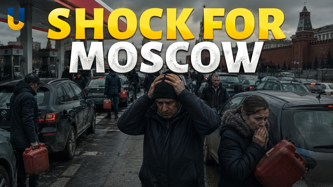 Топливный КОЛЛАПС в Москве: россияне в ПАНИКЕ! Бензин ЗАКОНЧИЛСЯ