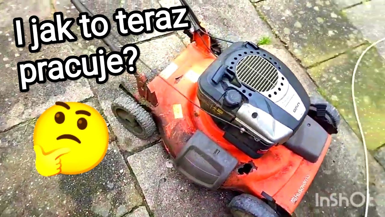 Jak założyć nóż do kosiarki Husqvarna J55S, na co zwrócić uwagę. Zaglądamy do cylindra.