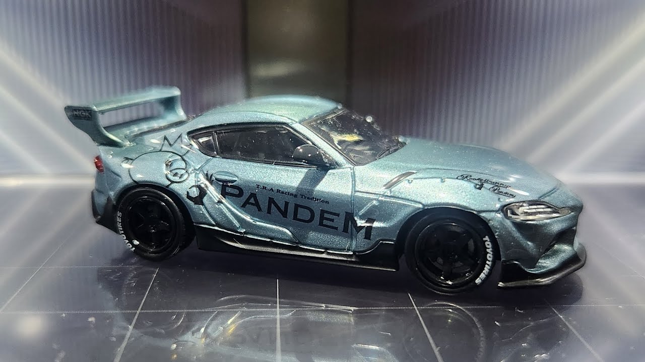 Pop Race Pandem GR Supra Tokyo Auto Salon 2025 #unboxing #supra #diecast #pandem