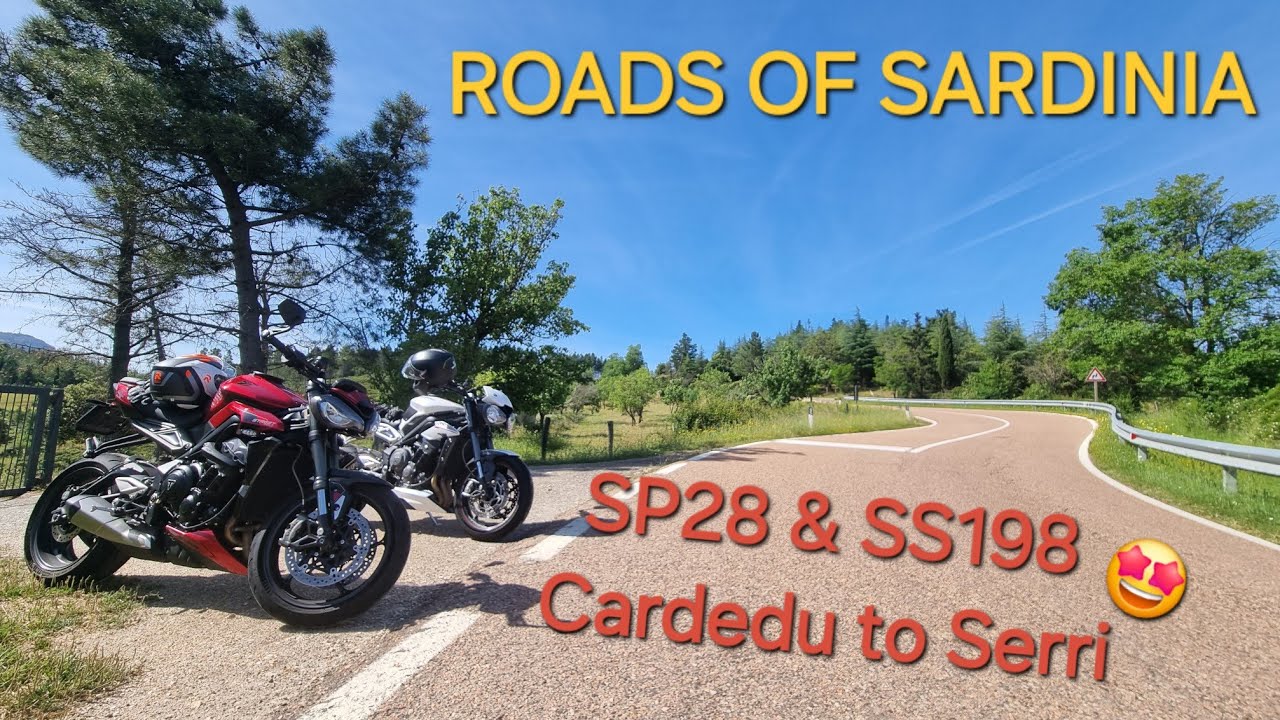 Roads of Sardinia: The SP28 & SS198 from Cardedu to (almost) Serri