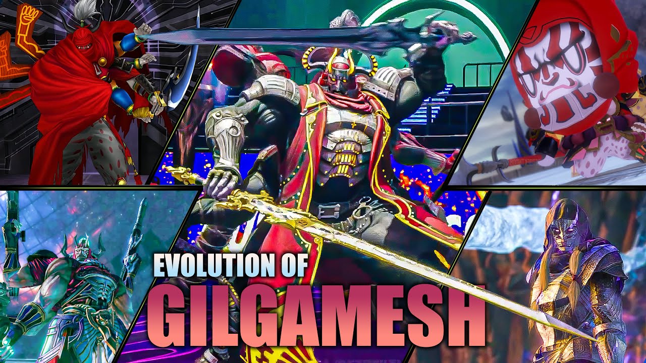 EVOLUTION OF GILGAMESH DUMB & EPIC MOMENTS【1992 - 2024】FINAL FANTASY 7 REBIRTH | 4K60ᶠᵖˢ