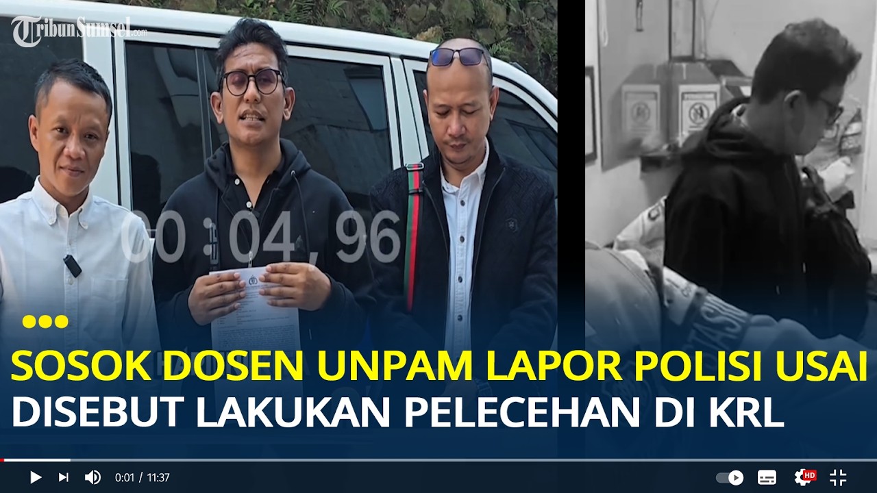 Sosok Dosen Unpam Lapor Polisi Usai Disebut Lakukan Pelecehan di KRL, Merasa Nama Baiknya Dicemarkan