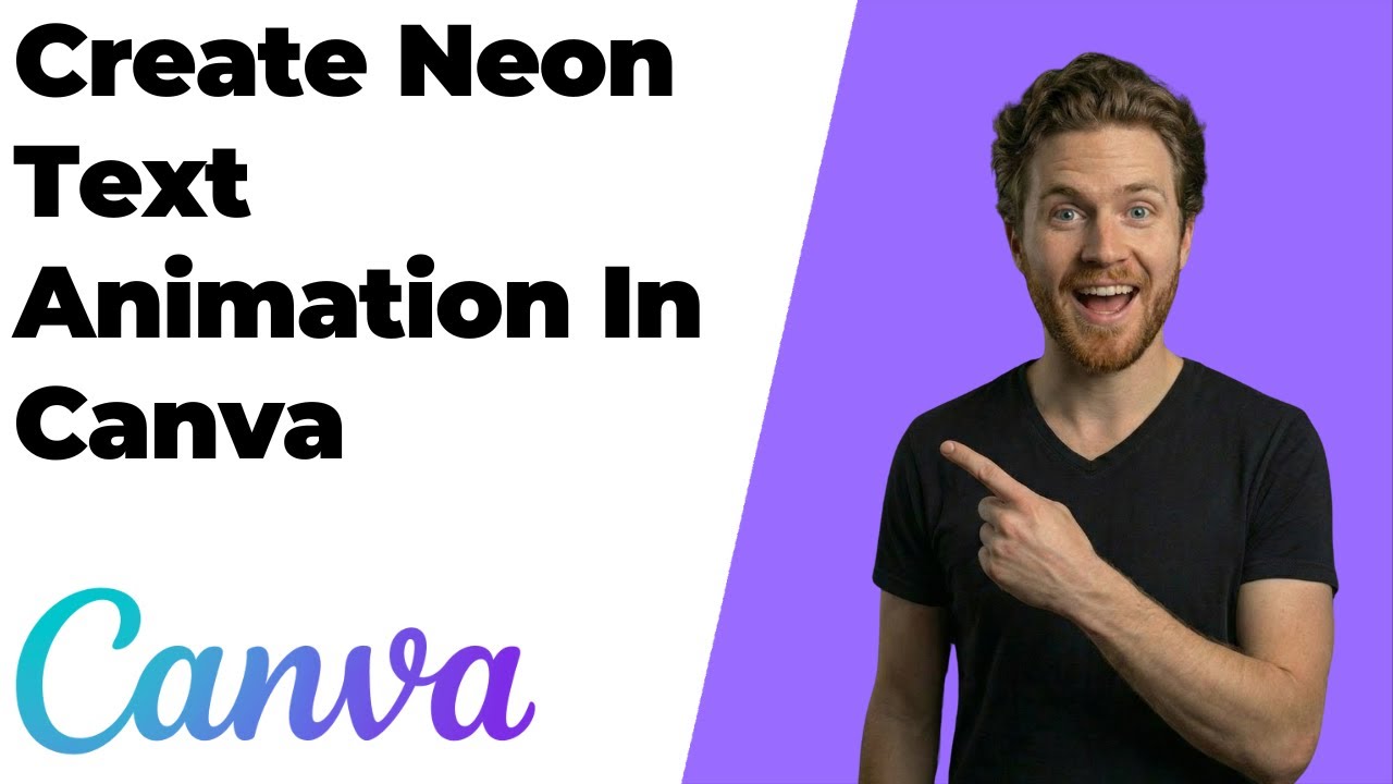 How To Create Neon Text Animation In Canva (2026 Easy Guide)