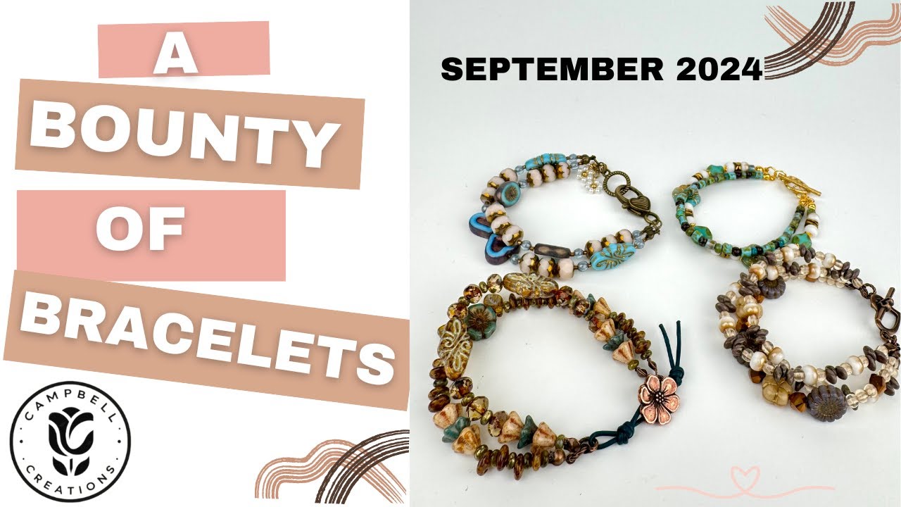 Make Double and Triple Strand Bracelets with Me!