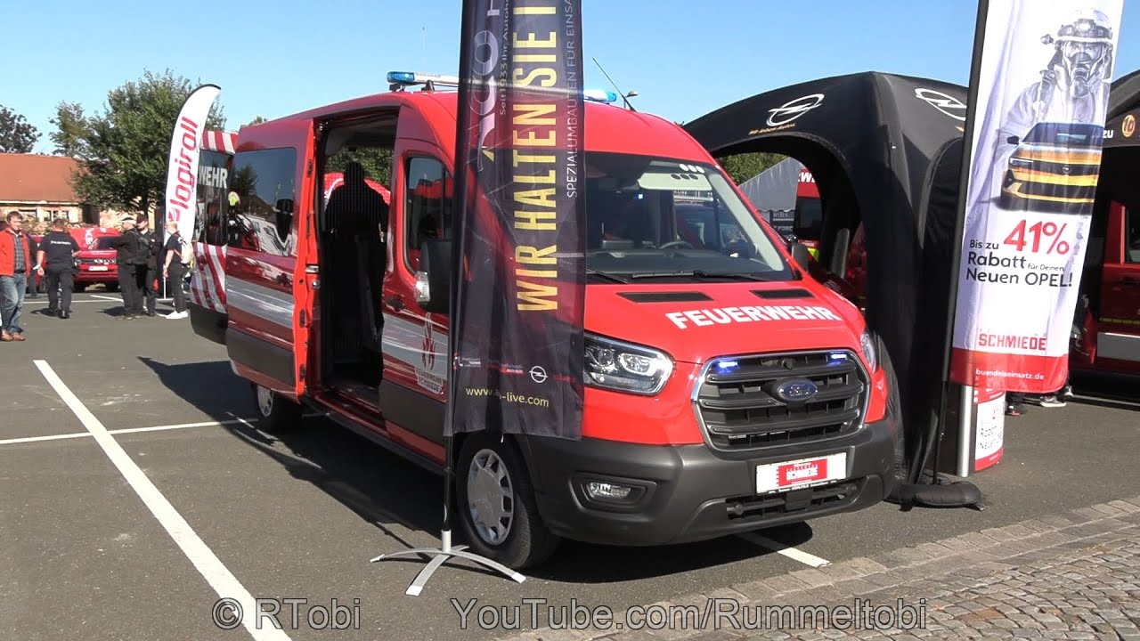 Ford Transit Feuerwehr MTW - Feuerwehrschmiede | Ford Transit Fire Dept. demo van [GER | 10.2021]