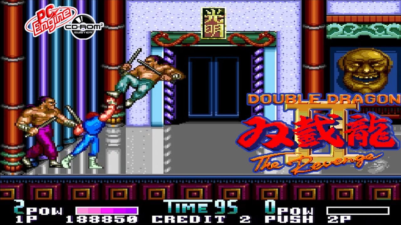 PC Engine CD ダブルドラゴン II ザ・リベンジ / Double Dragon II The Reveng - Full Game