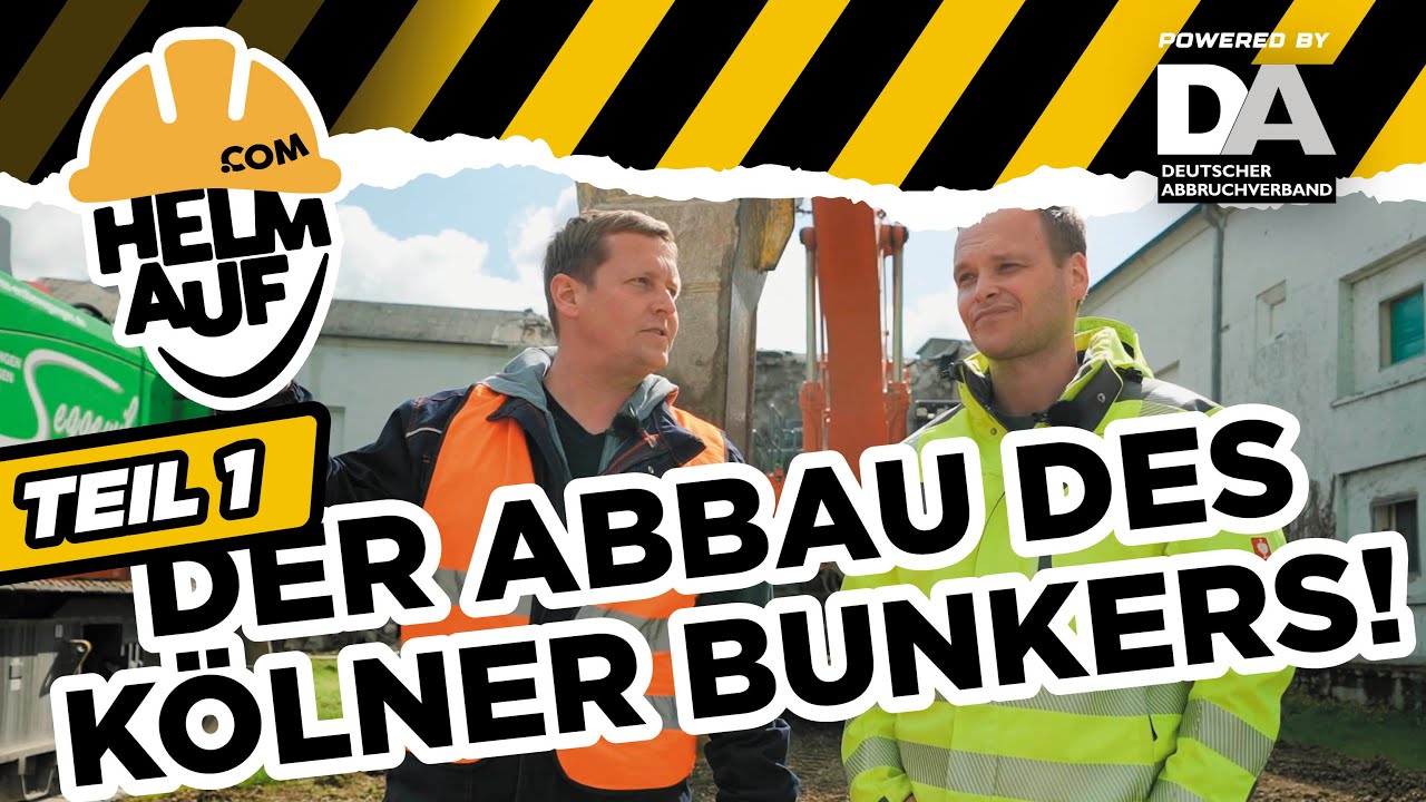 Wir beleuchten den komplexen Abbau des Köln-Flittard Bunkers! | Folge 1
