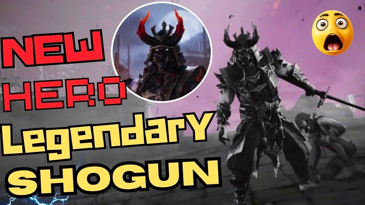 OFFICIAL !! The wait is over 😱 New Hero SHOGUN is Here | Shadow Fight 4 Arena 
