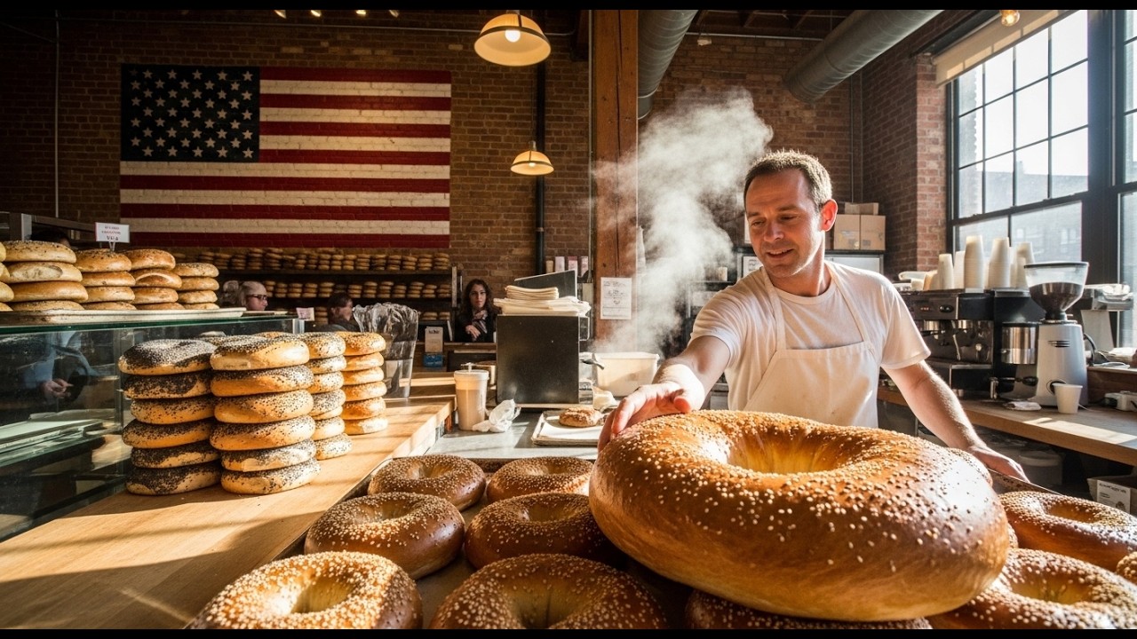 Inside Brooklyn Bagel Bakery: Traditional New York Morning Classics