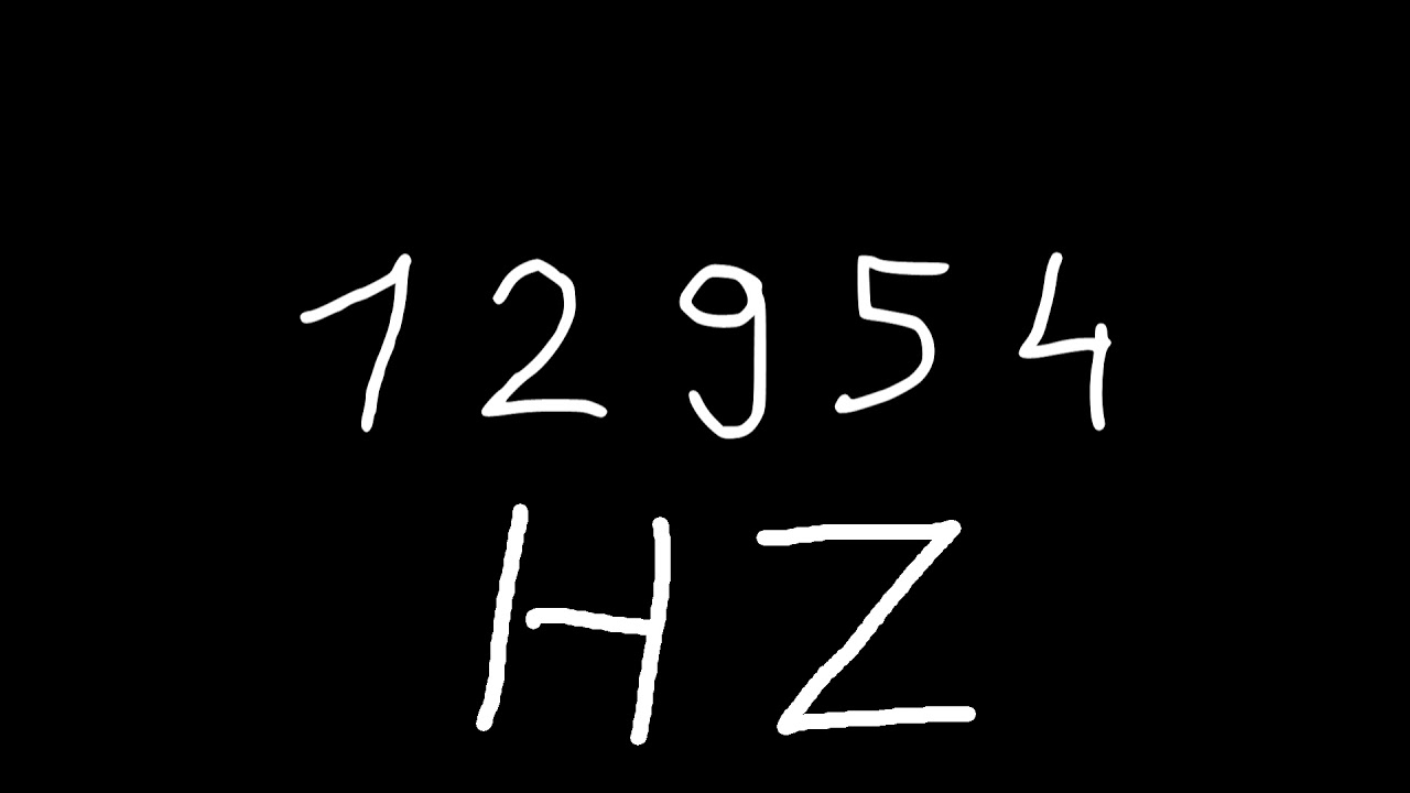 12954 hz