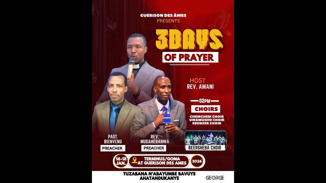 IBYO DUKORA BYOSE TUBIKORE BIVUYE K'UMUTIMA #GUERISON DES AMES GOMA HAMWWE NA REV PAST MUDAHERANWA