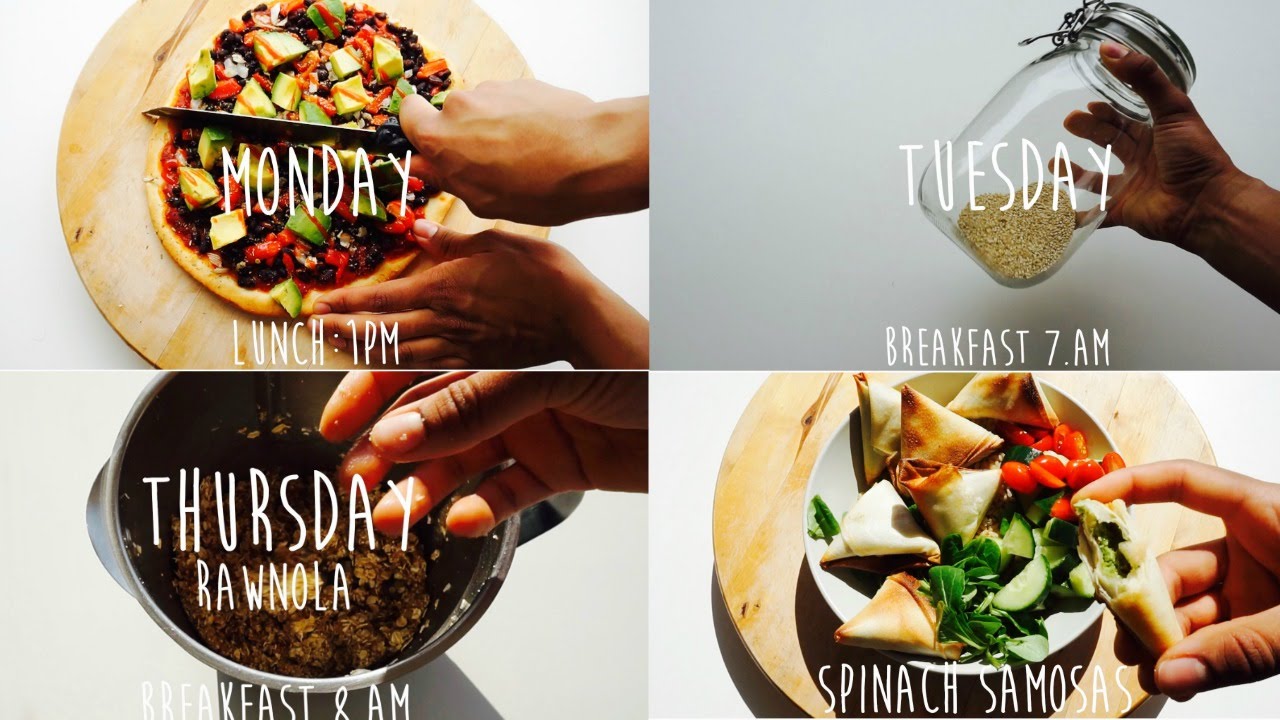 WHAT I ATE THIS WEEK. (sample)