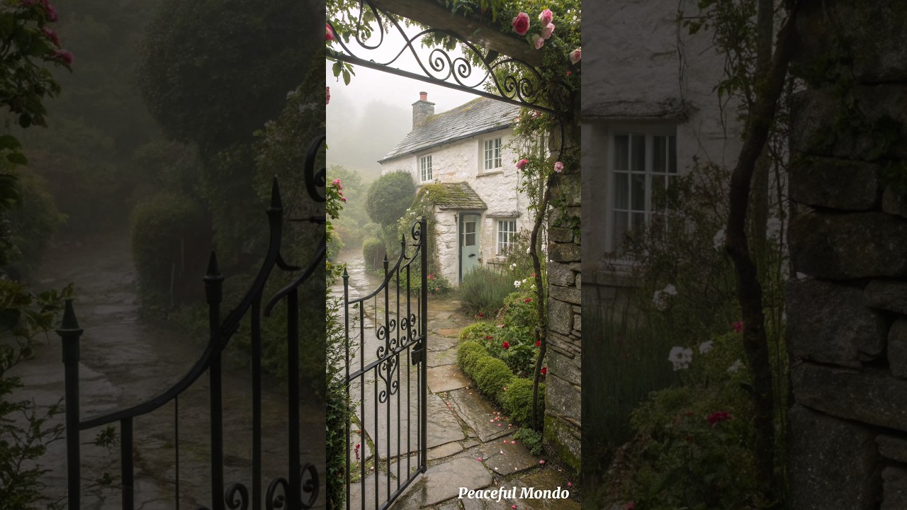 🌿🌸 English Cottage Charm &mdash; Warm Corners & Botanical Walls✨🏡#peacefulmondo #dreamhome