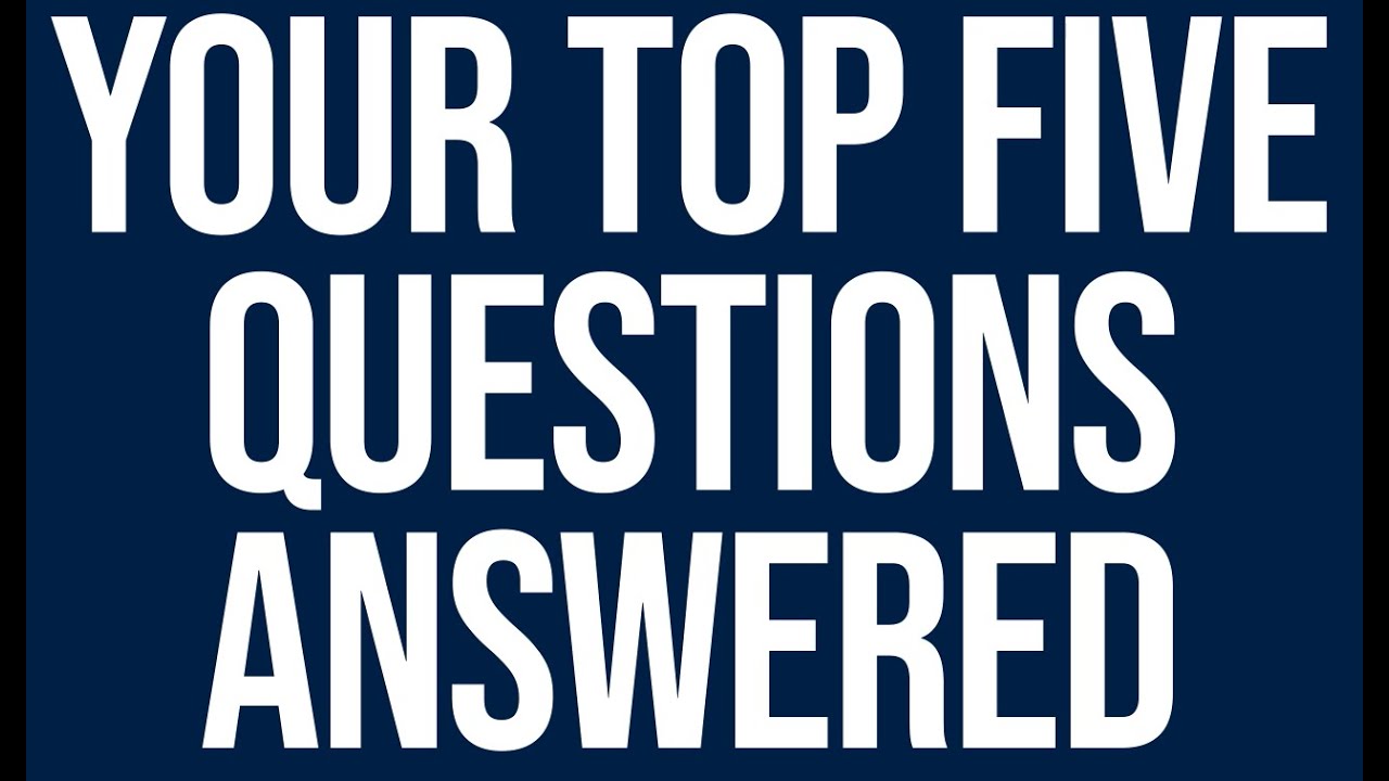 Top five questions answered - EBACE25