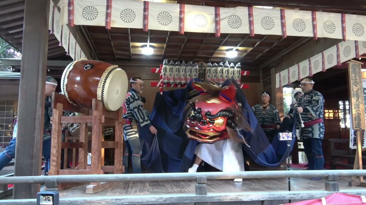 総社宮節分祭2026年　土橋連  1部&2部の動画です