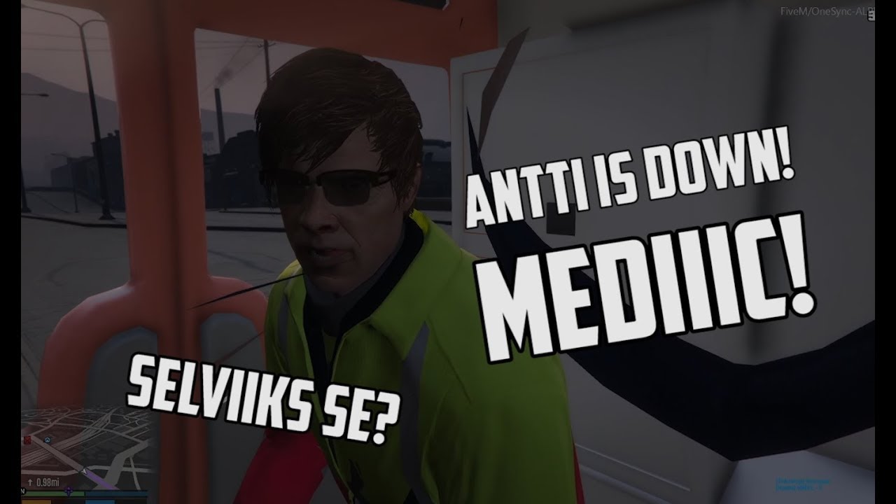 GTA V RP Jätkälä on maassa! Lääkintä paikalle! #13 (poliisi)