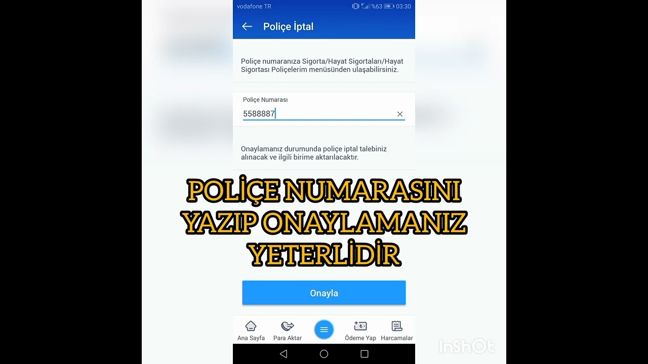 KREDİ SİGORTASI İPTALİ