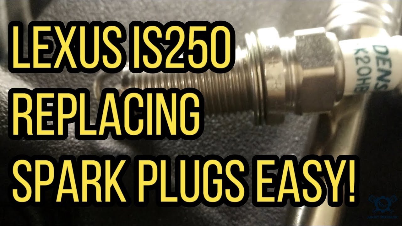 How to Replace Lexus IS250 Spark Plugs POV