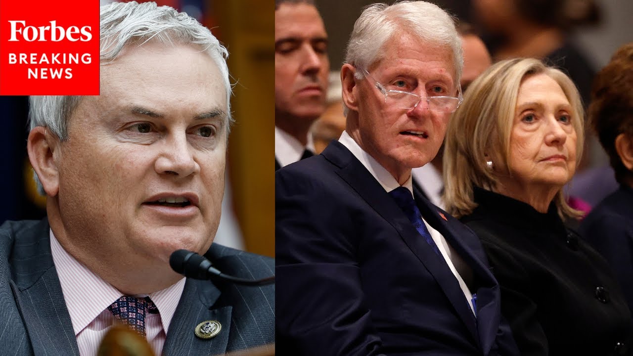 JUST IN: James Comer Open To Public Hearing, Says Clintons Contempt Motion 'Still On The Table'