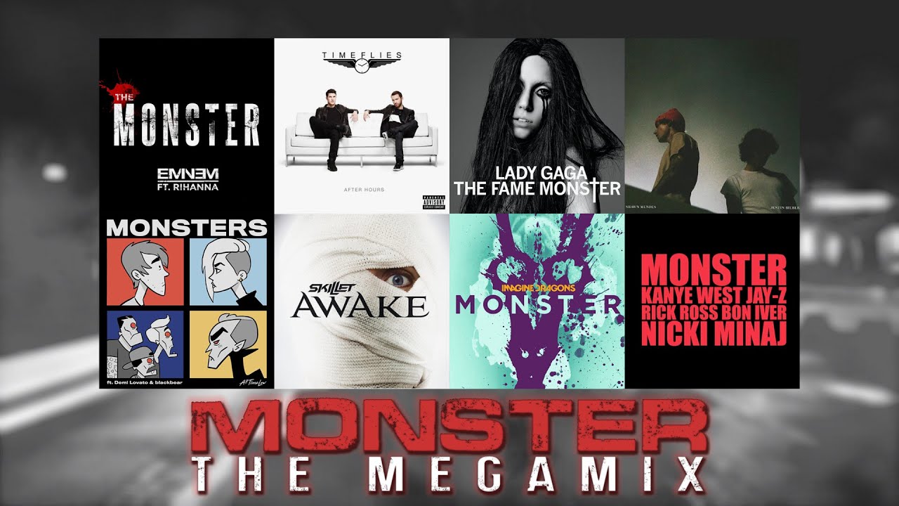 Monster: The Megamix (Eminem ft. Rihanna + 7 others) - 100TH MASHUP!!