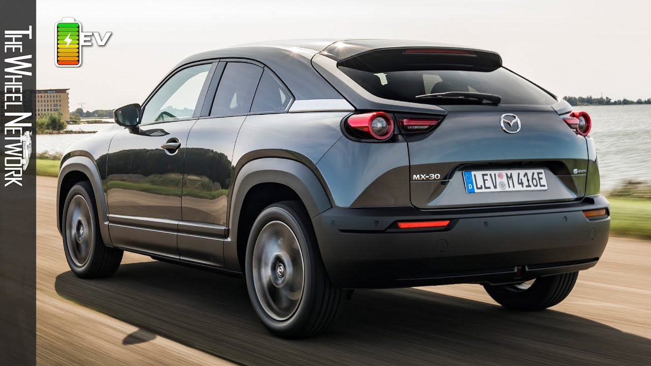 2021 Mazda MX-30 | Machine Grey | Driving, Interior, Exterior
