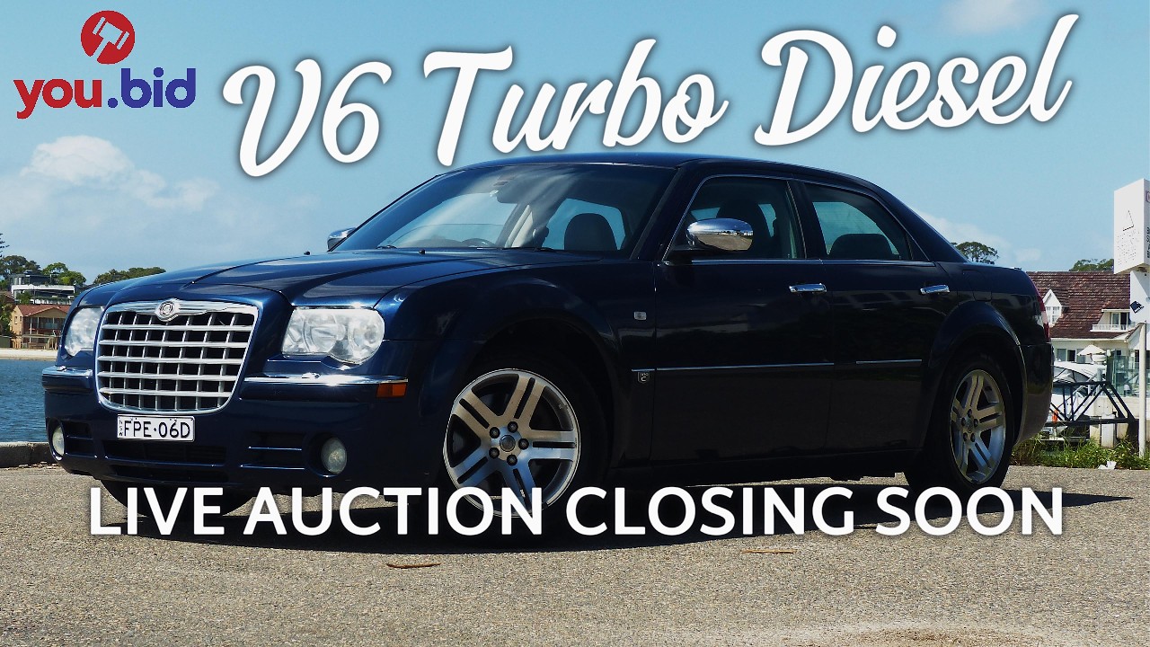 you.bid LIVE AUCTION ~ 2006 Chrysler 300C 3.0L V6 Turbo Diesel Auto Sedan